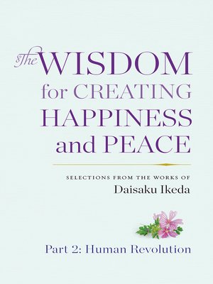cover image of The Wisdom for Creating Happiness and Peace, Volume 2